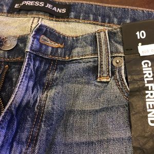 EXPRESS GIRLFRIEND JEANS SIZE 10